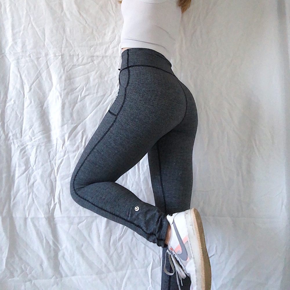 Lululemon herringbone skinny will pant